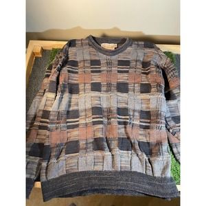 Shenendoah Vintage Knit Sweater V Neck Mens XL